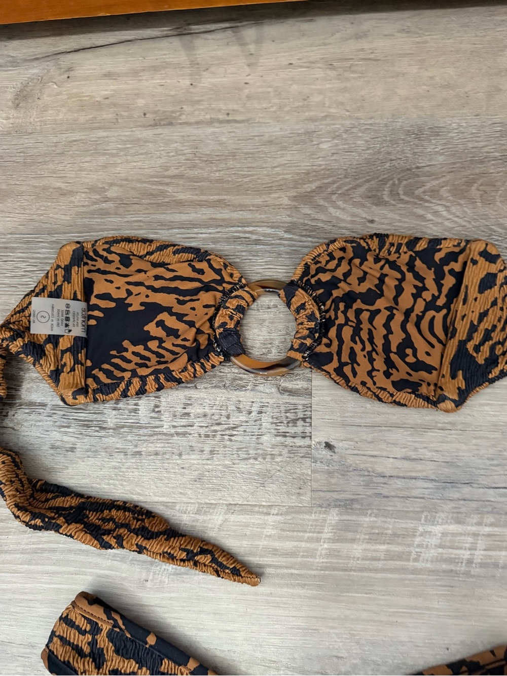 Montce el Tigre Bandeau Top Small - Picture 4 of 5